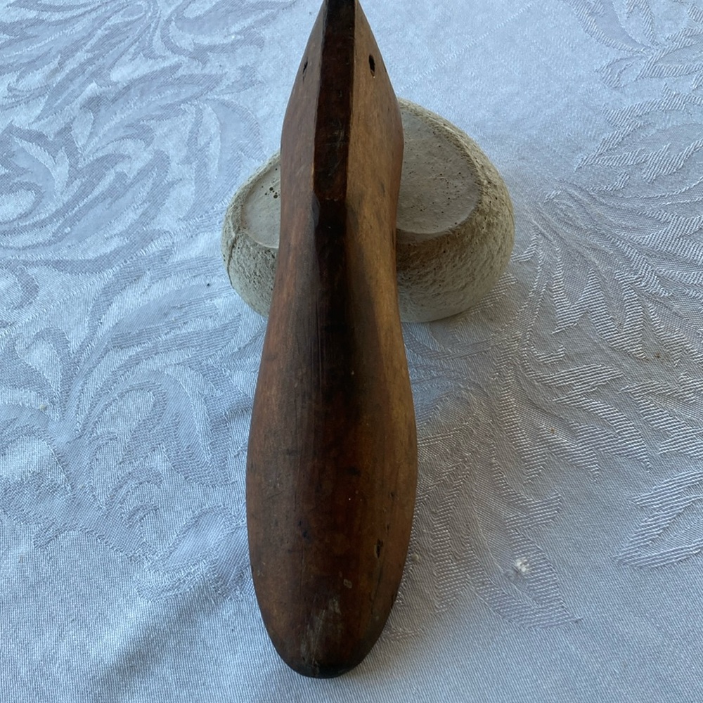 Antique Wooden Cobbler Shoe Mold